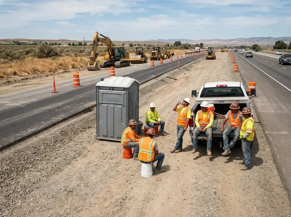 highway-road-construction-crew-007 — frequently asked questions, Porta Potty and Restroom Rentals in Atchison, KS